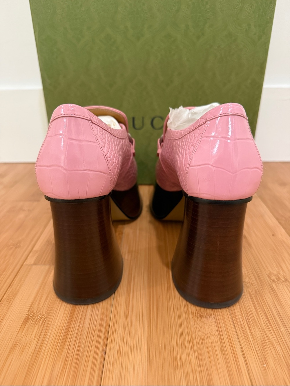 Gucci Horsebit Platform Shoes - Picture 4 of 10